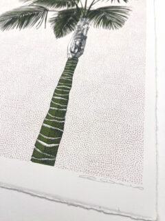 clare Halifax Pinky Perky Palmy Screen print 03