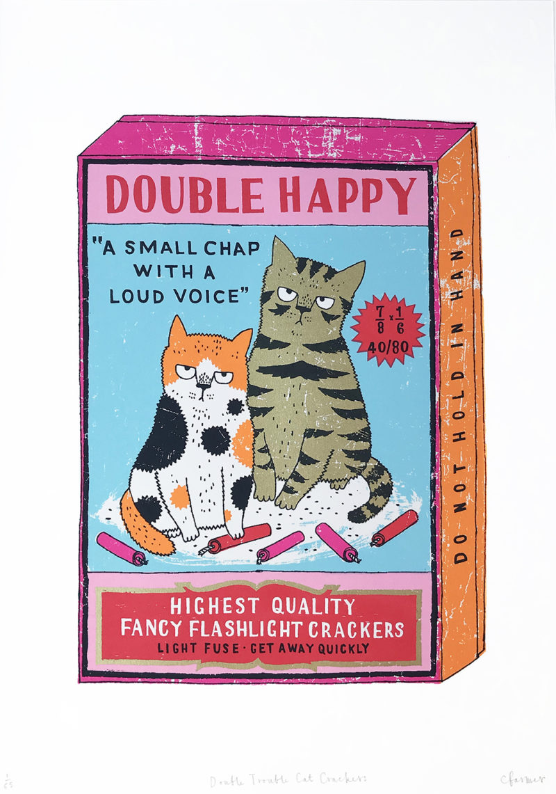 Charlotte Farmer Print Club London Screen Print