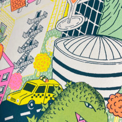 Jacqueline Colley Print Club London Screen Print