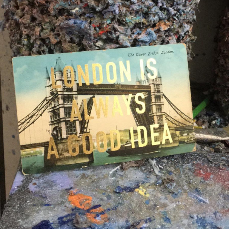 Dave Buonaguidi Print Club London Screen Print