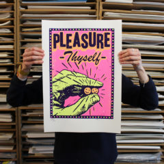 Ben Rider Print Club London Screen Print