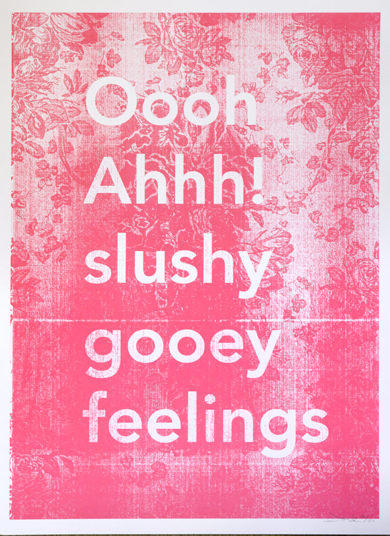 Donk Print Club London Screen Print