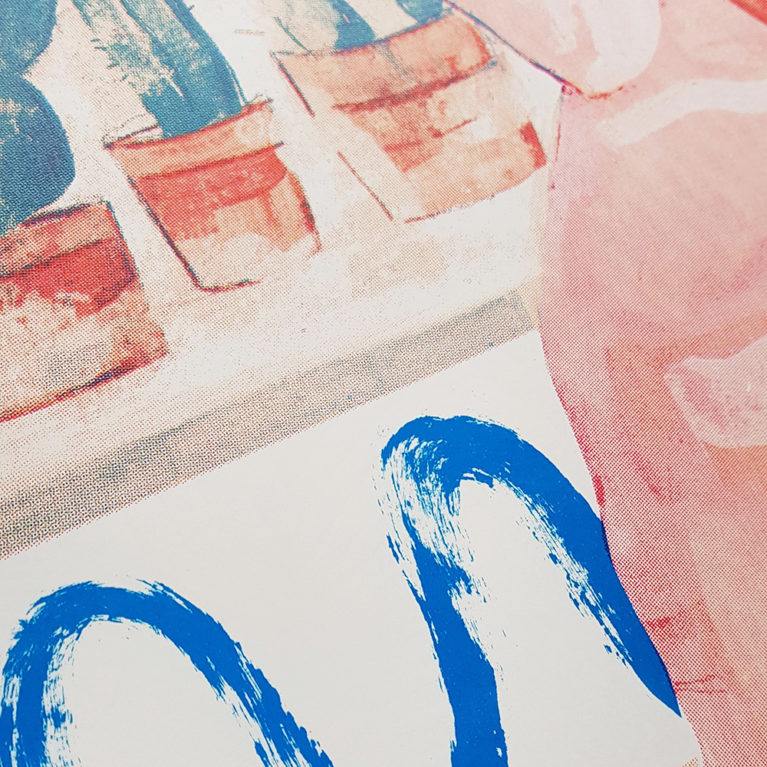 Gavin Dobson Print Club London Screen Print