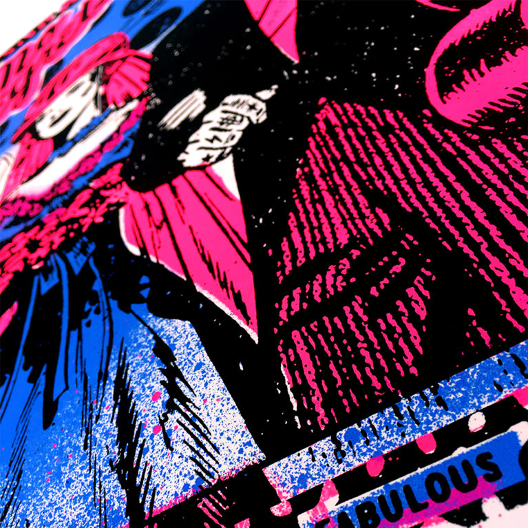 Ben Rider Print Club London Screen Print