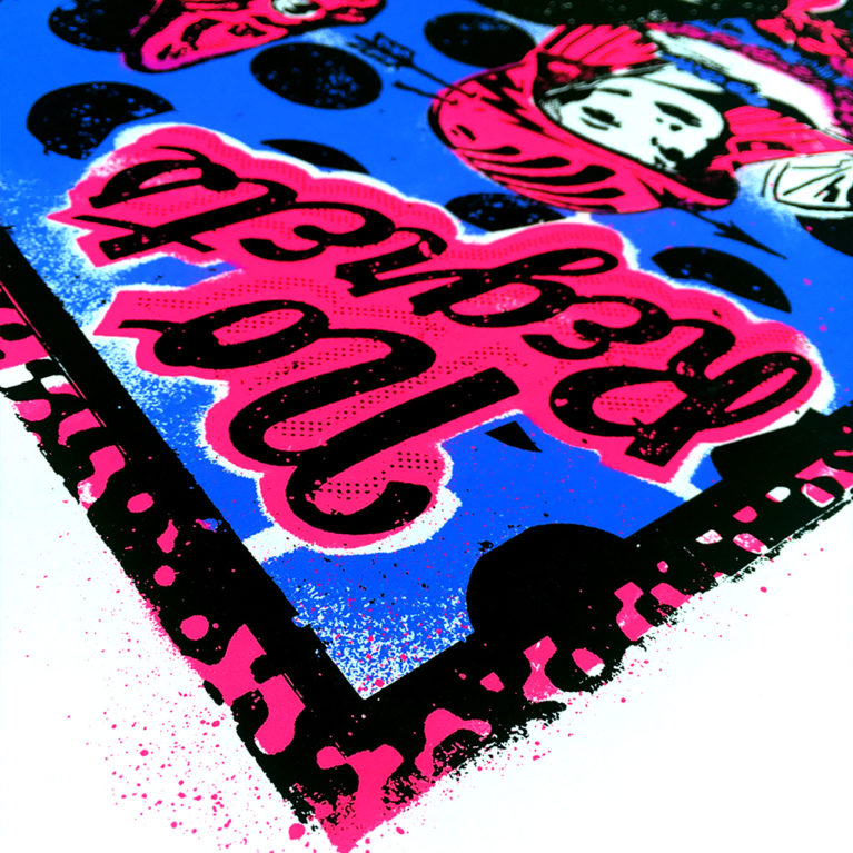 Ben Rider Print Club London Screen Print