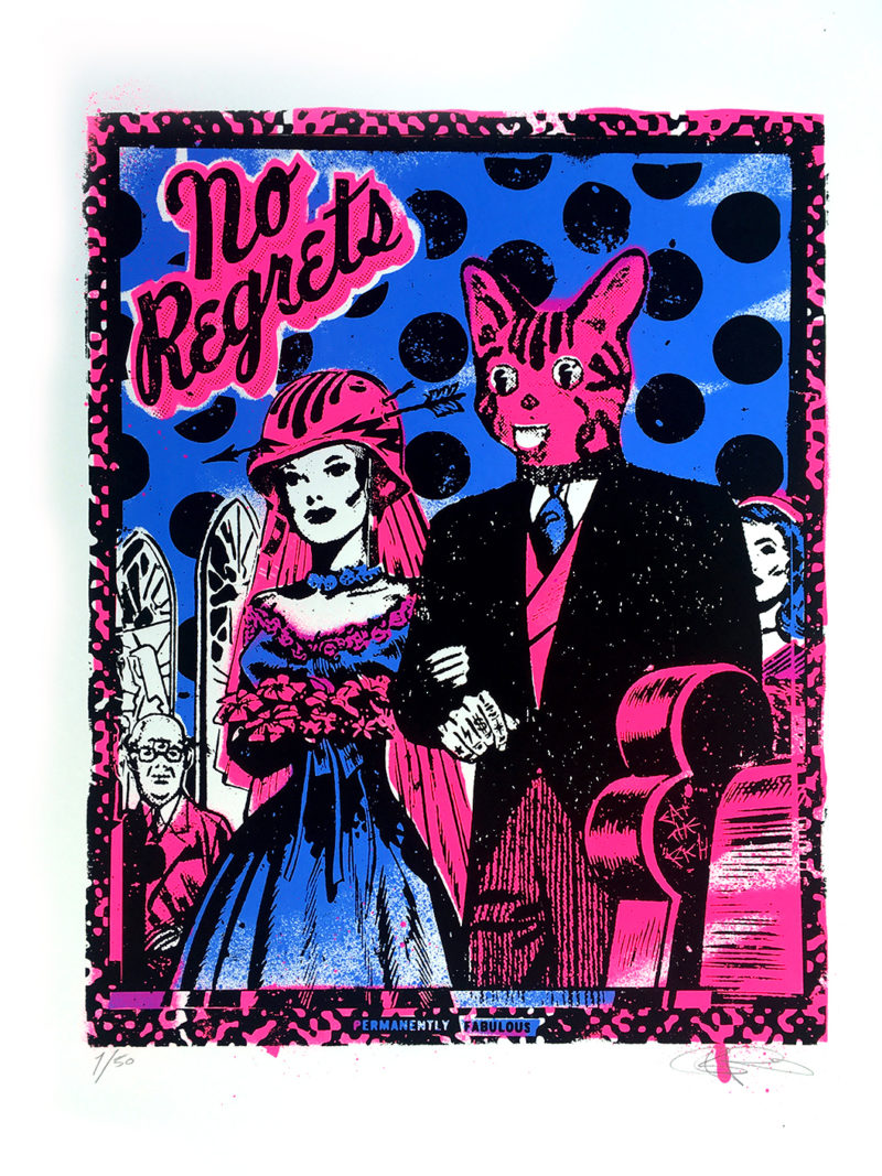 Ben Rider Print Club London Screen Print