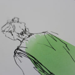 Claud Print Club London Screen Print