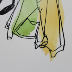 Claud Print Club London Screen Print