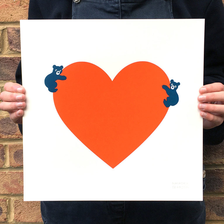 Natasha Searston Print Club London Screen Print