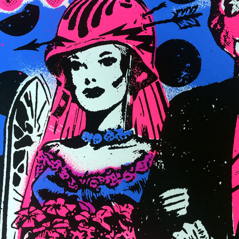 Ben Rider Print Club London Screen Print