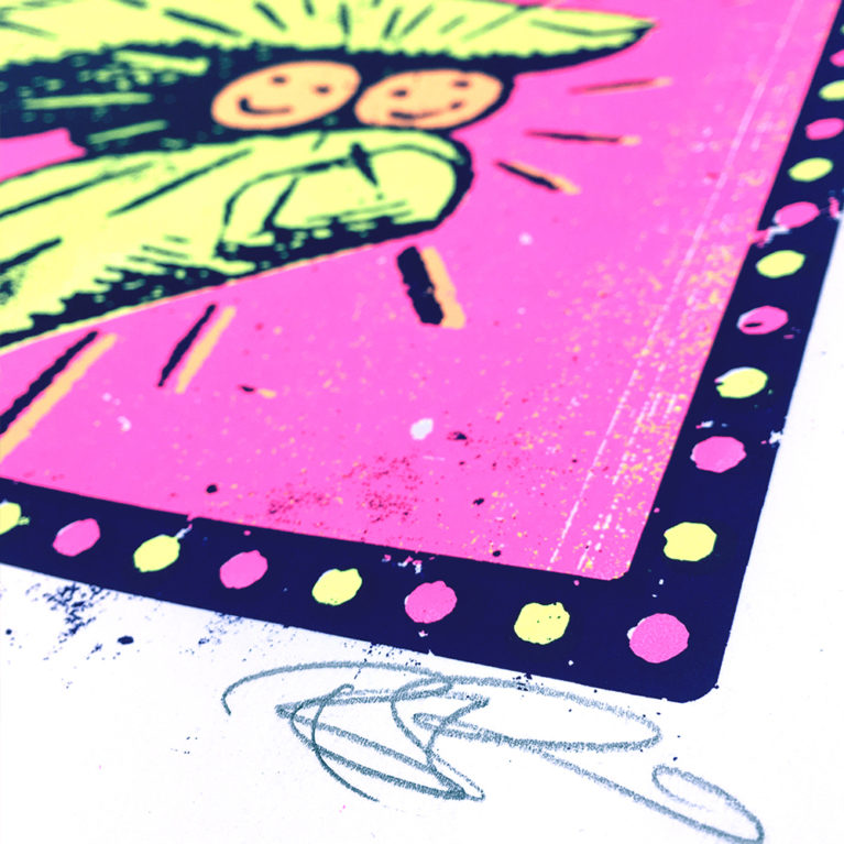 Ben Rider Print Club London Screen Print