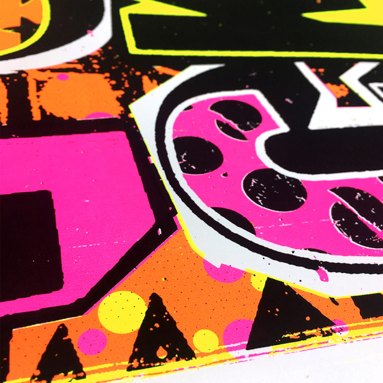 Ben Rider Print Club London Screen Print