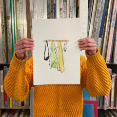 Claud Print Club London Screen Print