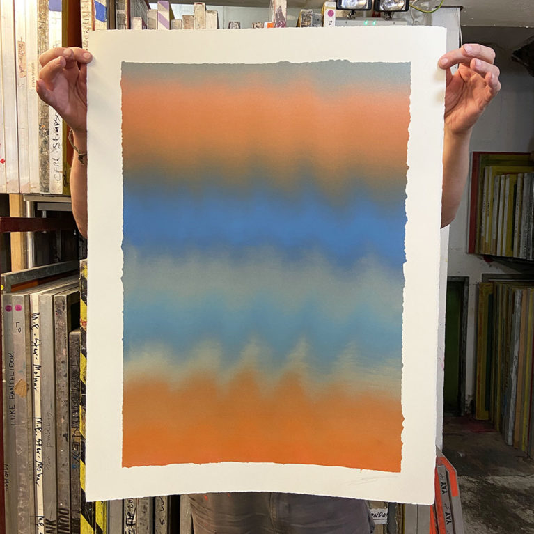 Ricky Byrne Print Club London Screen Print