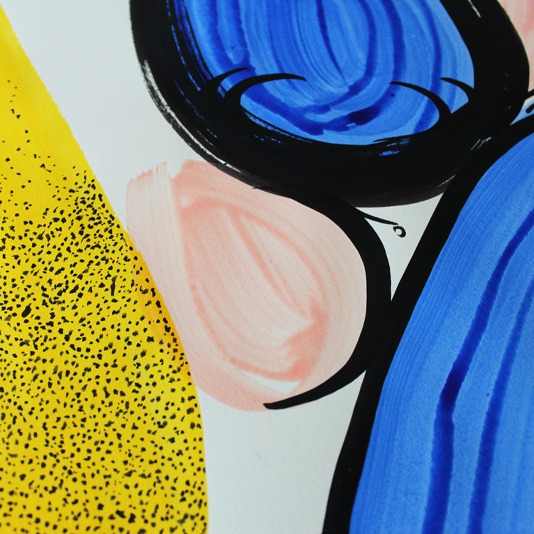 Simone Brewster Print Club London Original Art