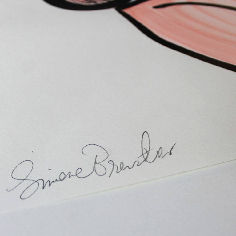 Simone Brewster Print Club London Original Art