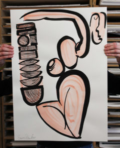 Simone Brewster Print Club London Original Art