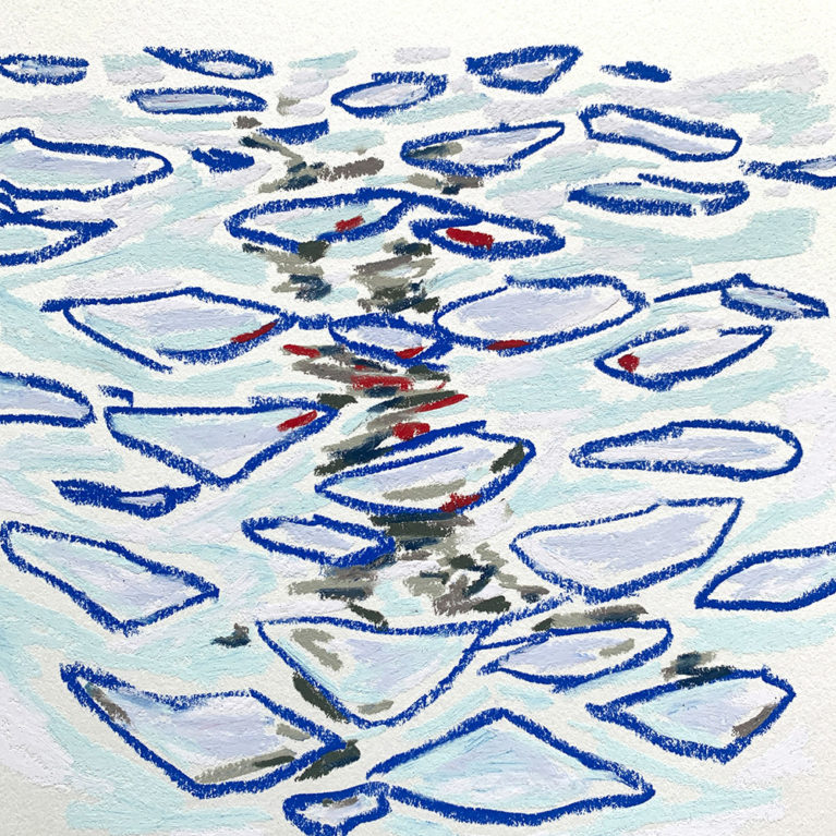 Lucy Mahon Print Club London Screen Print Original Art