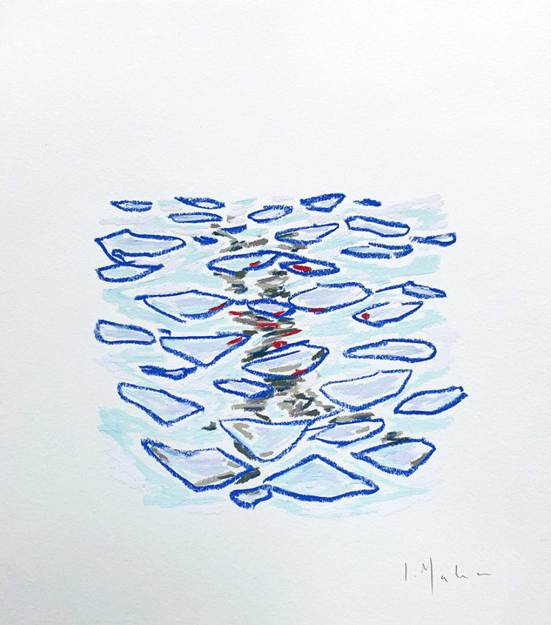 Lucy Mahon Print Club London Screen Print Original Art