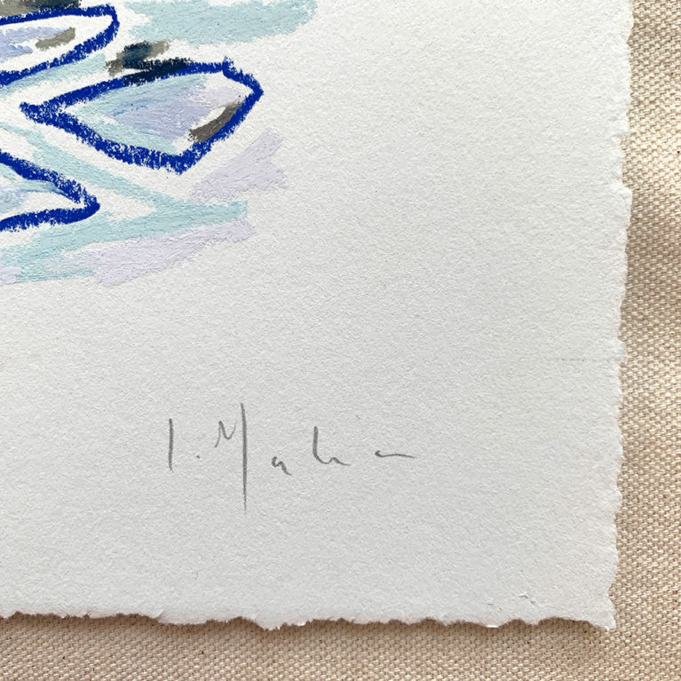 Lucy Mahon Print Club London Screen Print Original Art