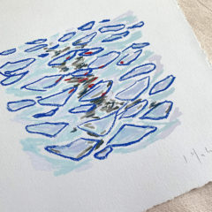 Lucy Mahon Print Club London Screen Print Original Art