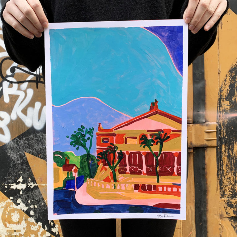 Elizabeth Power Print Club London Screen Print