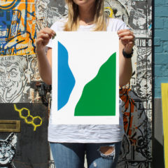 Seraphina Print Club London Screen Print