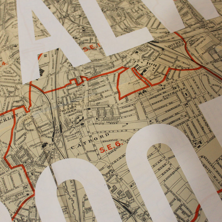 Dave Buonaguidi Print Club London Screen Print