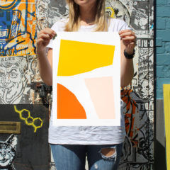 Seraphina Print Club London Screen Print