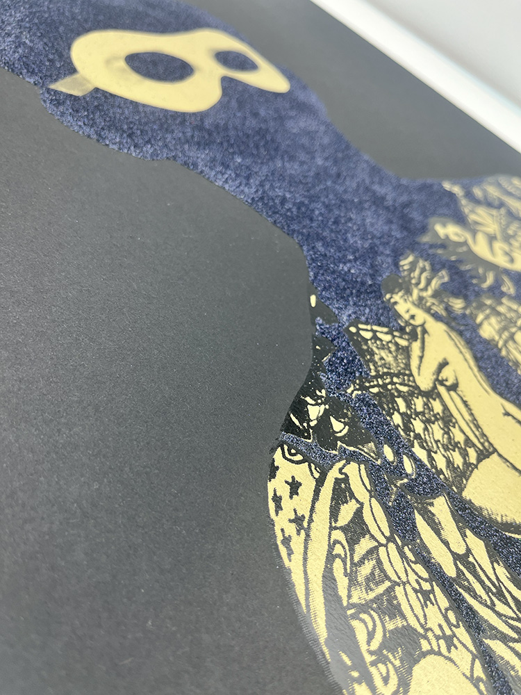 Stuart Forrester Every Body Has A Tale To Tell Screenprint glitter01