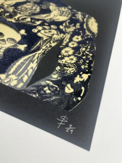 Stuart Forrester Every Body Has A Tale To Tell Screenprint glitter02