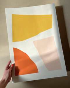 Seraphina Print Club London Screen Print