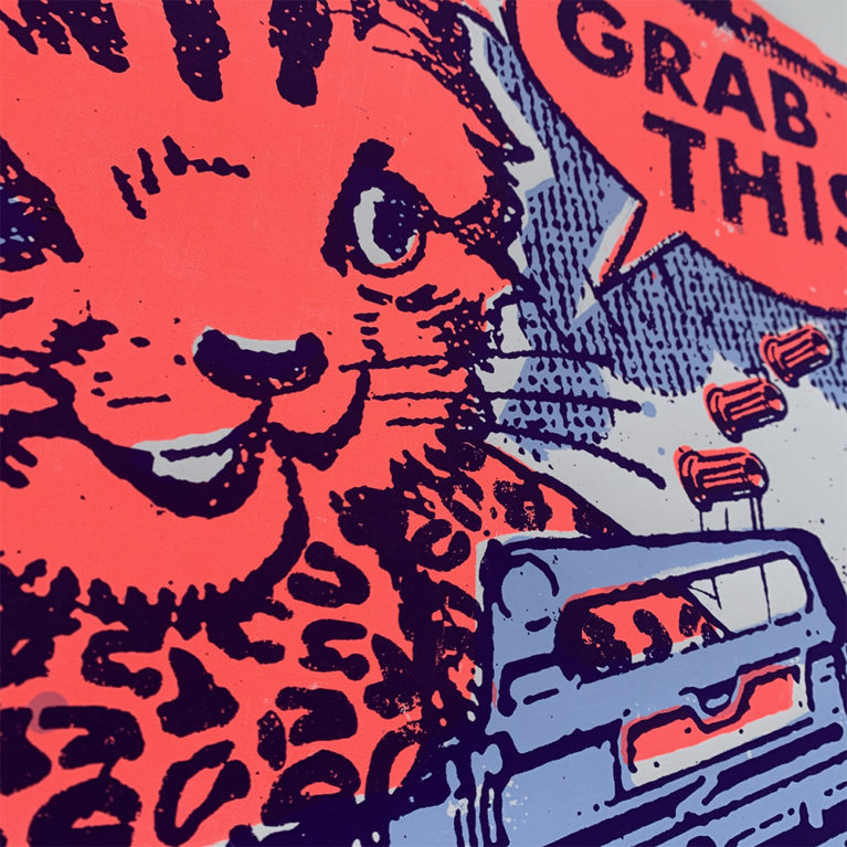 Ben Rider Print Club London Screenprint