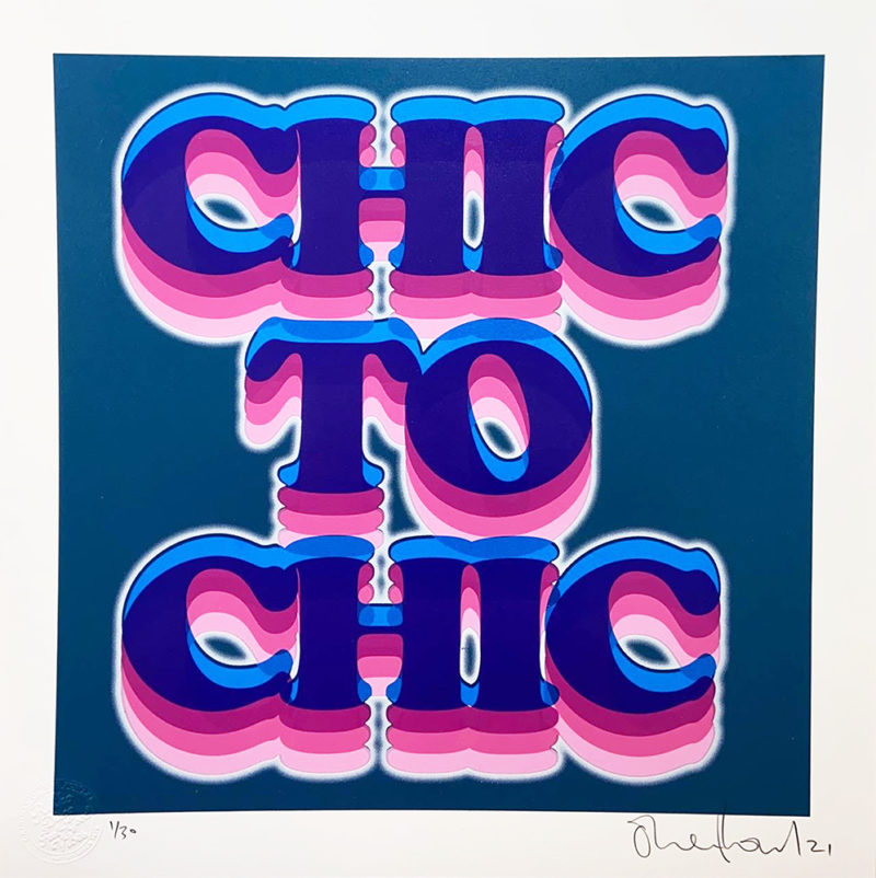 Oli Fowler Print Club London Screenprint