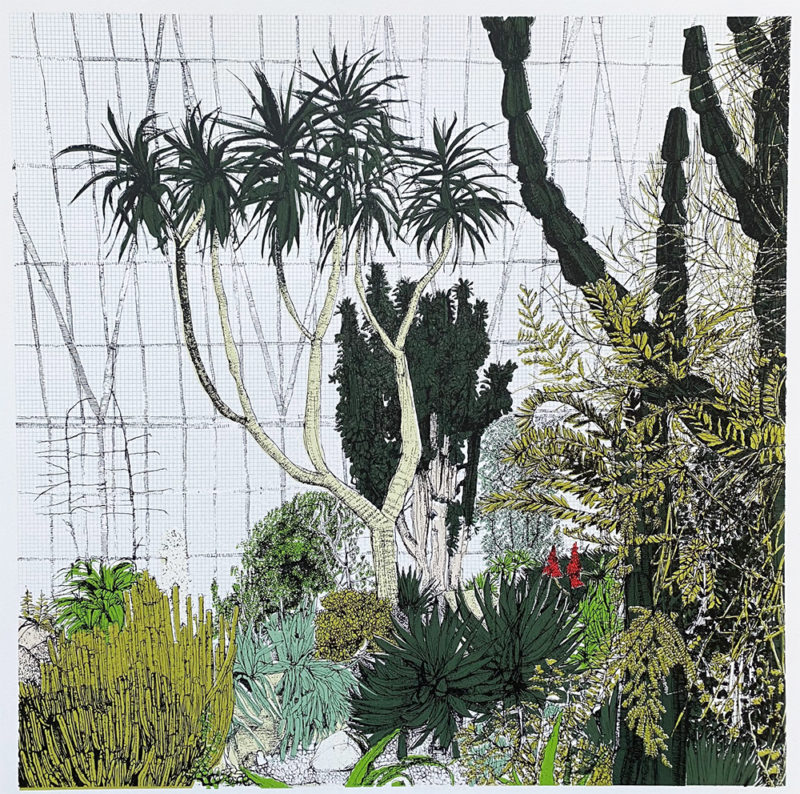 Clare Halifax Print Club London Screenprint