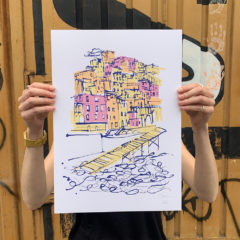 Caroline Tomlinson Print Club London Screenprint