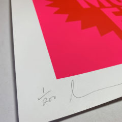 Dave Buonaguidi Print Club London Screen Print