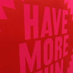 Dave Buonaguidi Print Club London Screen Print