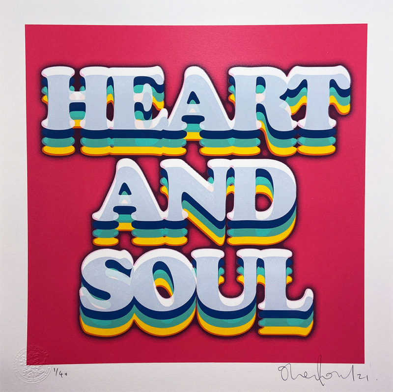 Oli Fowler Print Club London Screenprint