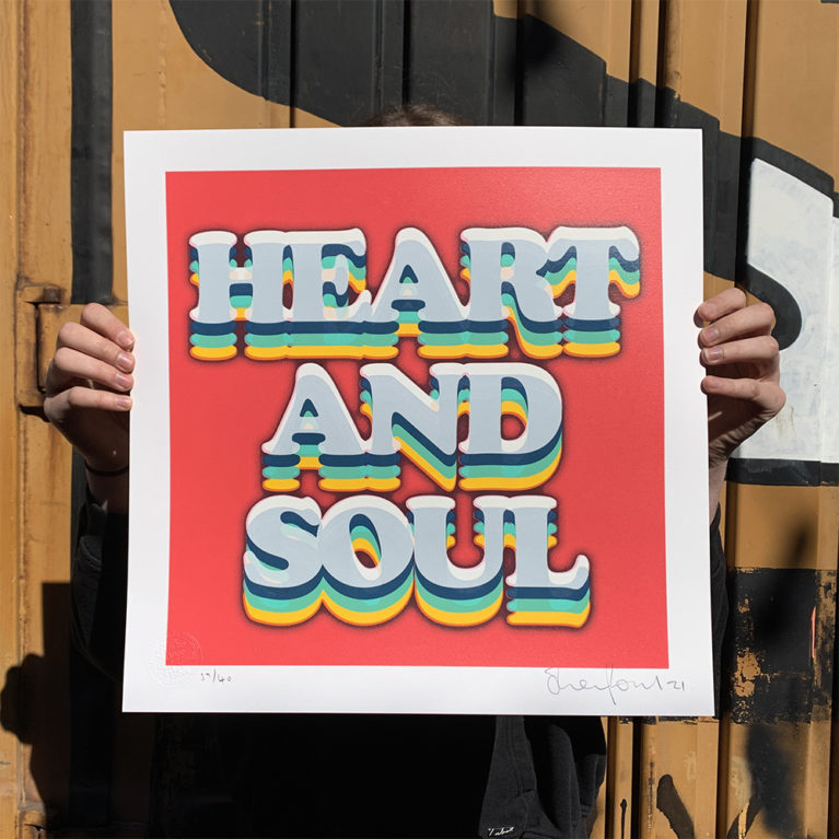 Oli Fowler Print Club London Screenprint