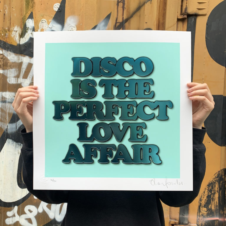 Oli Fowler Print Club London Screenprint