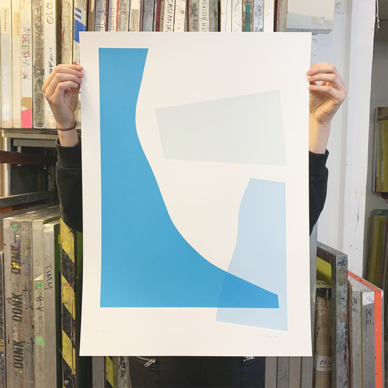 Seraphina Neville Print Club London Screenprint