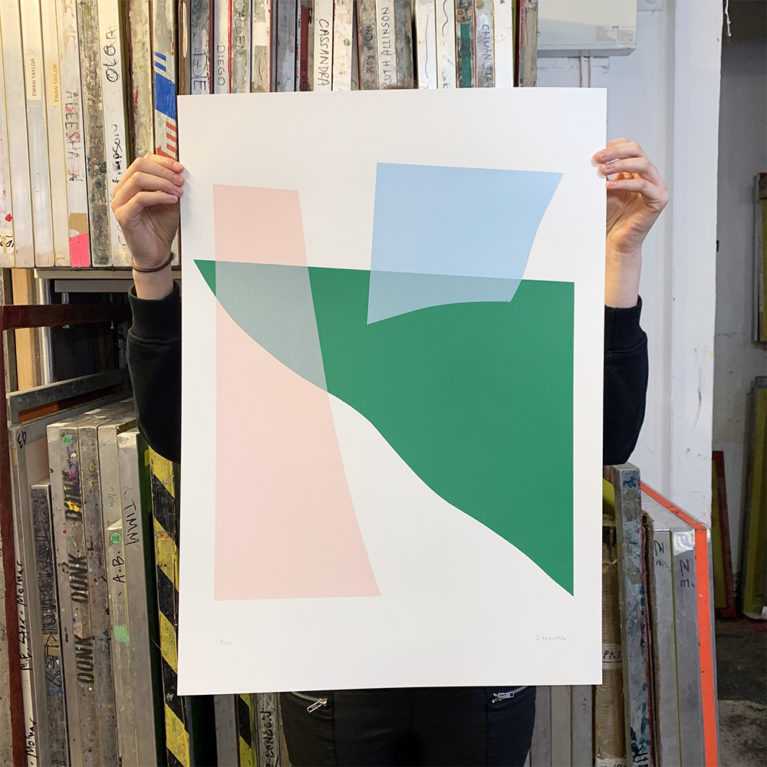 Seraphina Neville Print Club London Screenprint