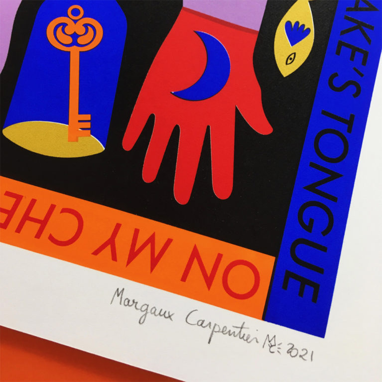 Margaux Carpentier Print Club London Screenprint