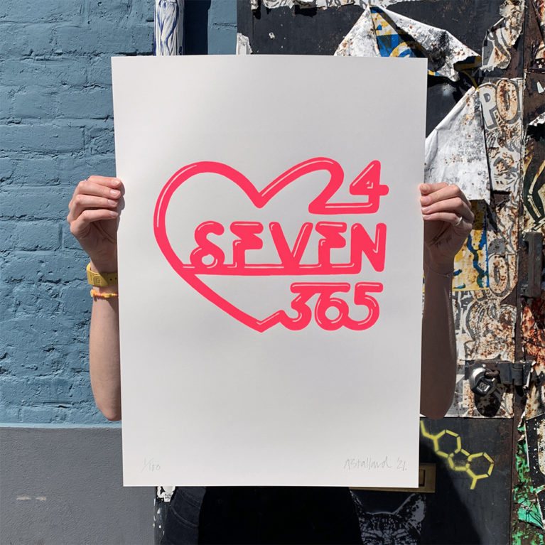 Alice Stallard Print Club London Screenprint