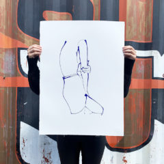 Caroline Tomlinson Print Club London Screenprint