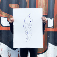 Caroline Tomlinson Print Club London Screenprint