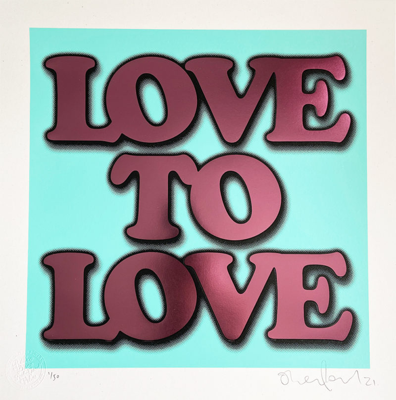 Oli Fowler Print Club London Screenprint