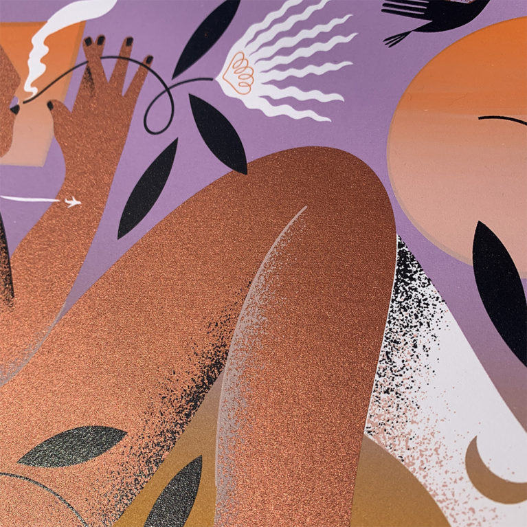 Margaux Carpentier Print Club London Screenprint