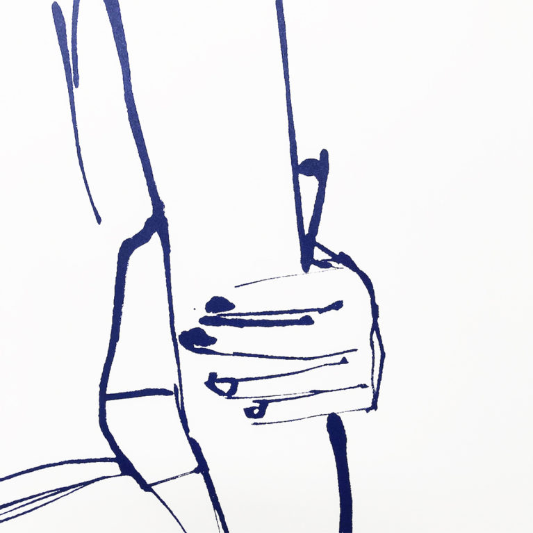 Caroline Tomlinson Print Club London Screenprint